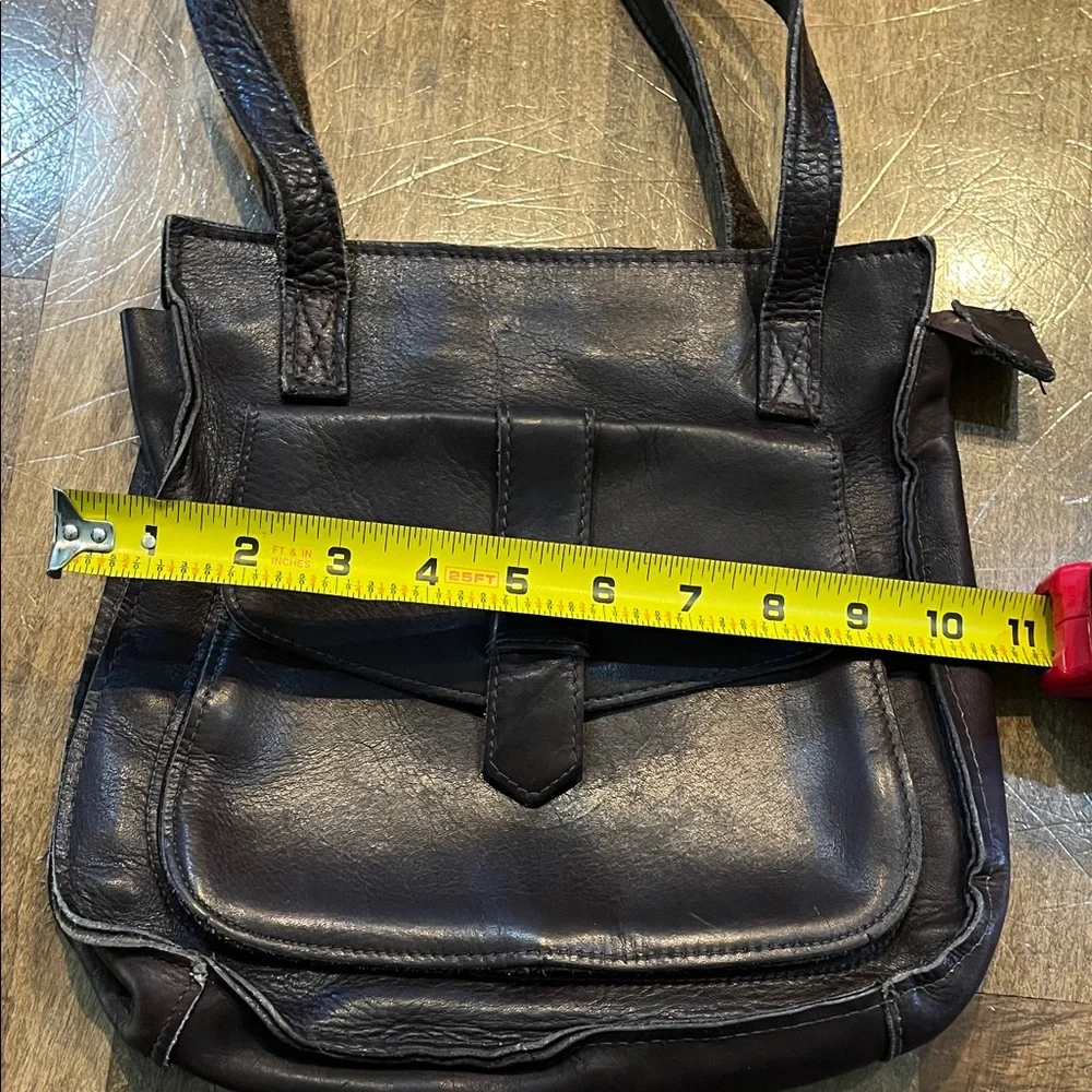Elegant vintage brown Leather Bag